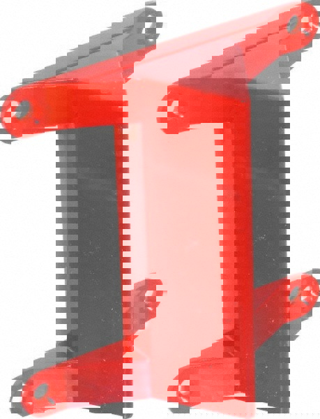 Strobe Light: Red, Surface Mount, 120VAC